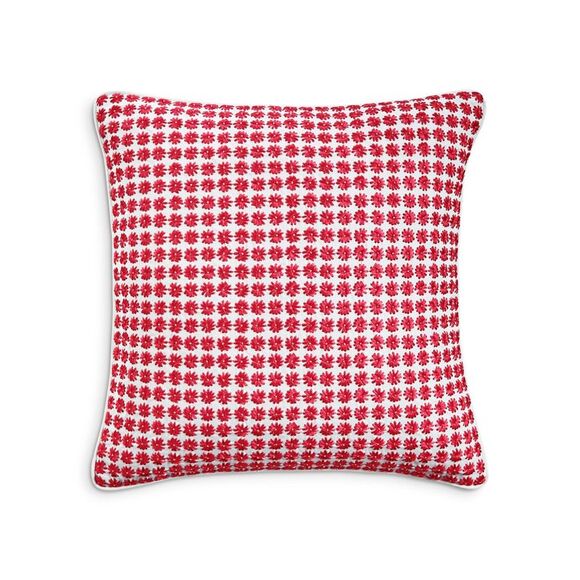 SKY Sunset Blossoms Pink Floral 18 X 18 Decorative Pillow - Picture 1 of 2